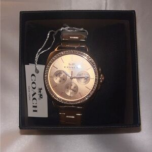 Coach Rose Gold Woman’s Watch